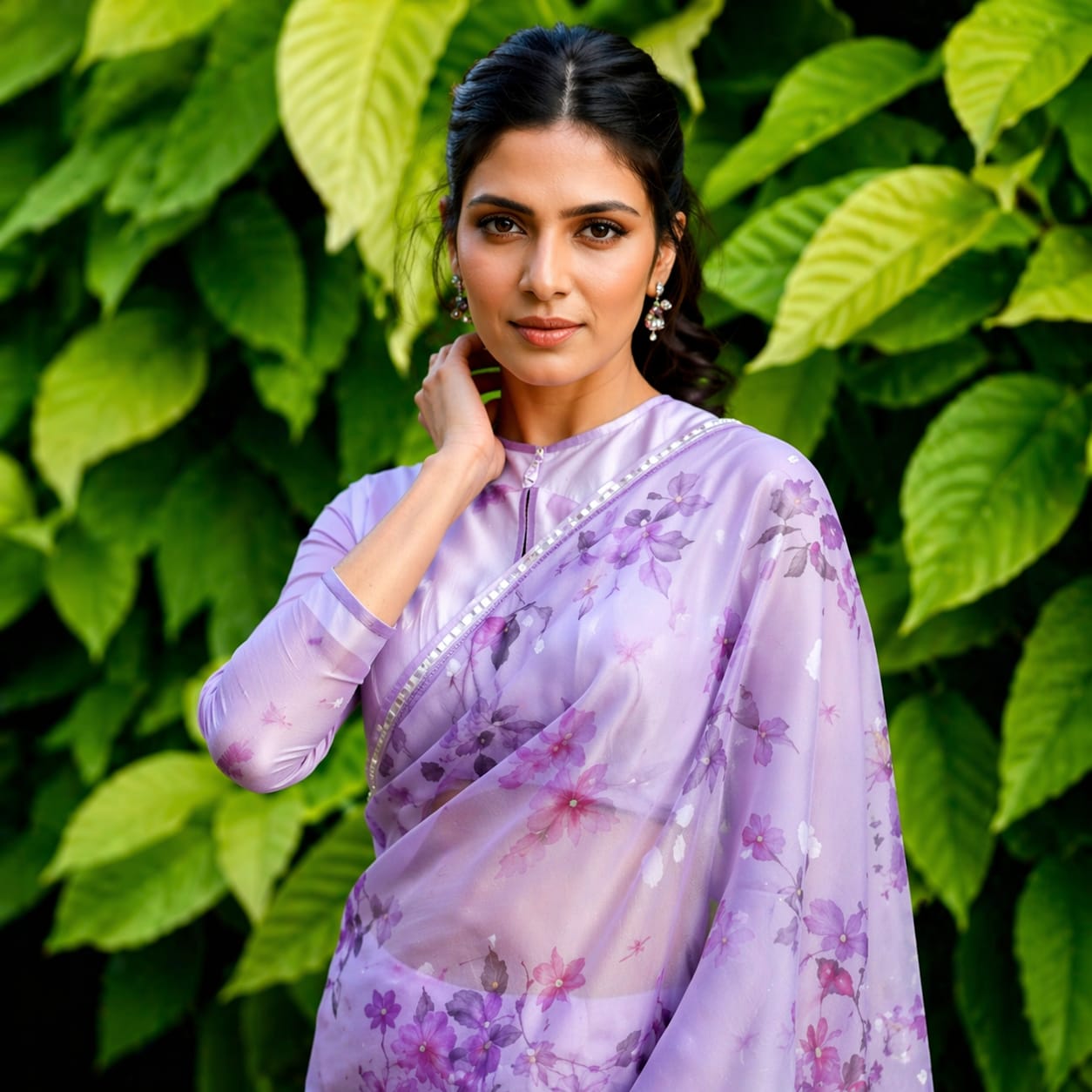 EMBROIDERED SAREES