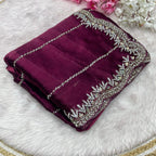 Luxury Jimmy Choo Saree with Free Blouse | Premium Elegant Collection