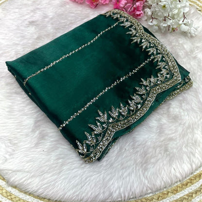 Luxury Jimmy Choo Saree with Free Blouse | Premium Elegant Collection