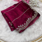 Luxury Jimmy Choo Saree with Free Blouse | Premium Elegant Collection