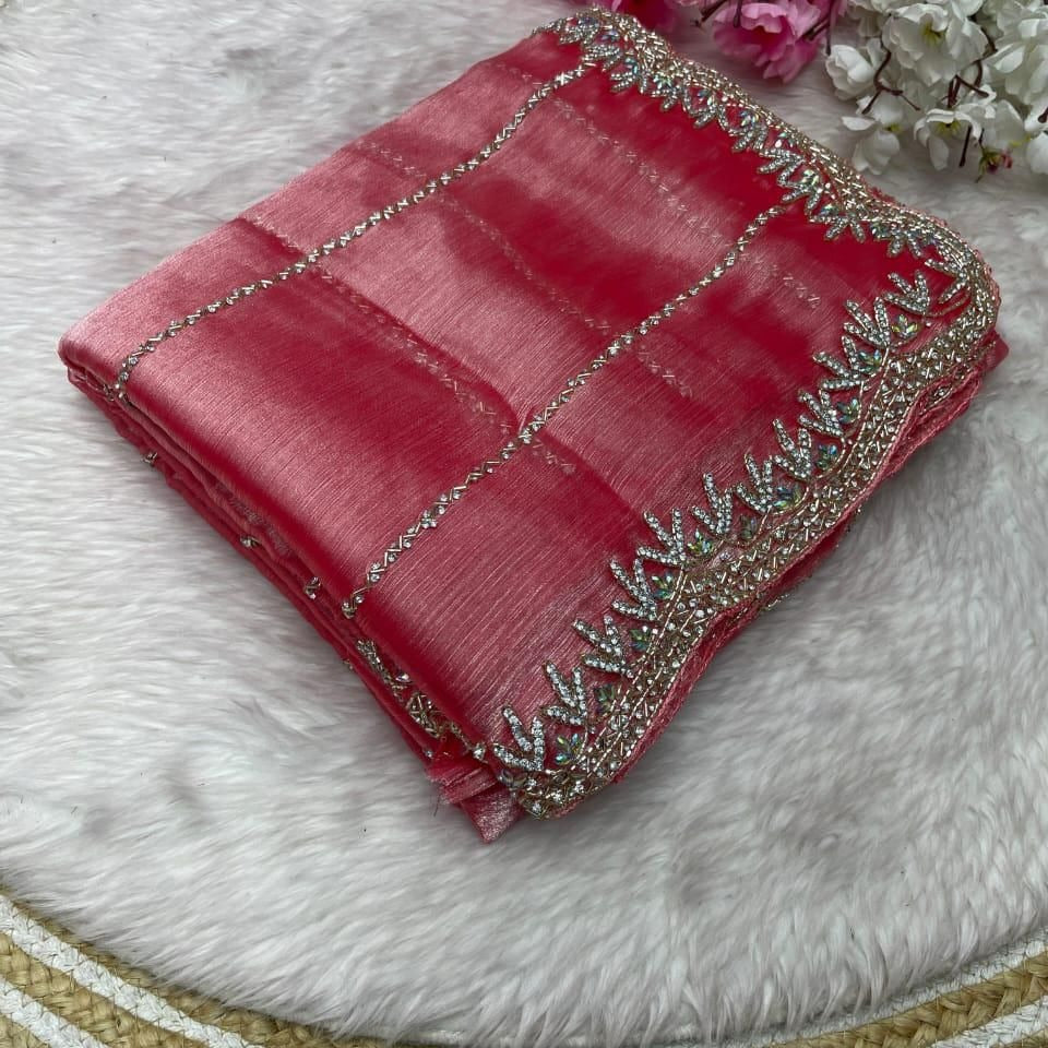 Luxury Jimmy Choo Saree with Free Blouse | Premium Elegant Collection