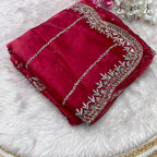 Luxury Jimmy Choo Saree with Free Blouse | Premium Elegant Collection